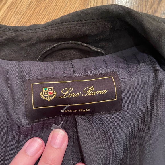 Loro Piana Suede Leather Jacket - Picture 9 of 11